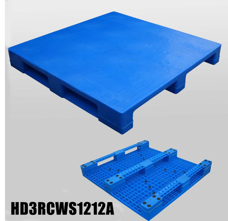 1200*1200*150 mm 3 Runners closed deck plastic pallet 