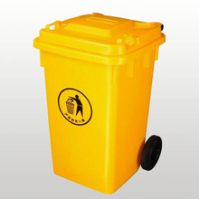 Plastic Dustbin 100L Garbage Can with Wheels