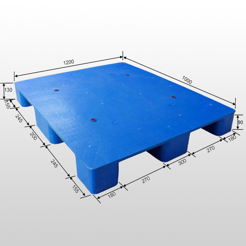 9 feet close deck plastic pallet L1200*W1000*H130