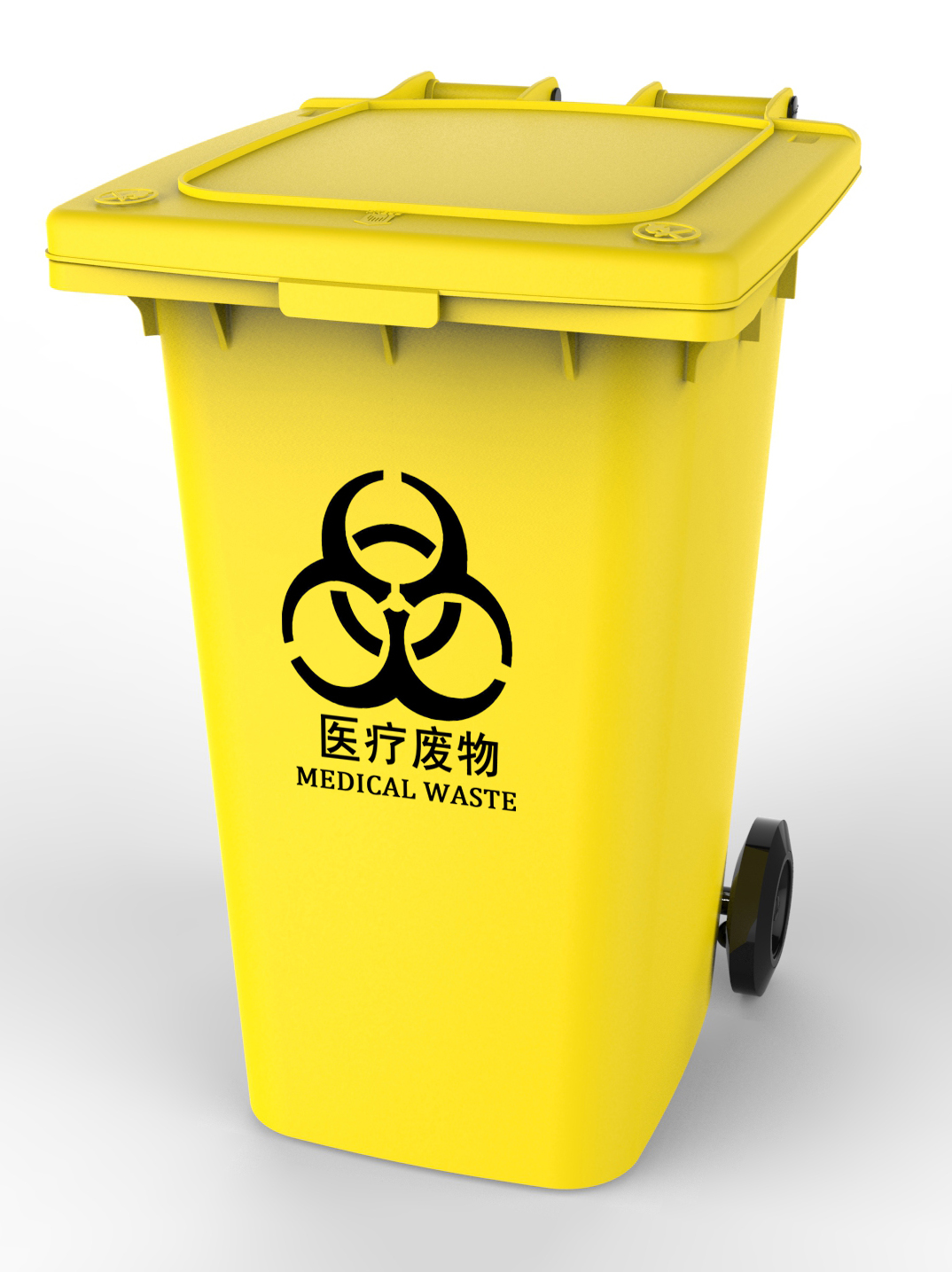 Plastic Dustbin 240L Recycling Garbage Cans