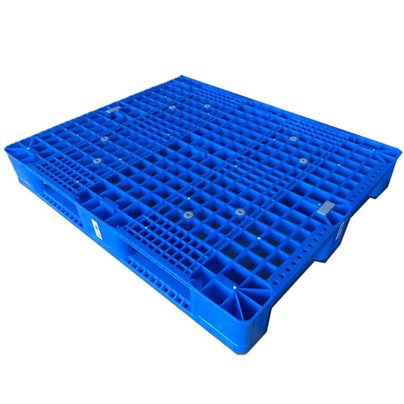 1200*1000*160 mm Industry plastic pallet with 3 runners and mess deck