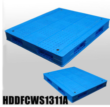 1300*1100 Double-faced Stackable blue plastic euro pallets