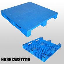 Heavy Duty Plastic Pallets for Sale 3 Runners Closed Deck Plastic Pallet