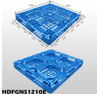 1200*1000 Full Perimeter Open Deck Blue Stackable Plastic Pallets