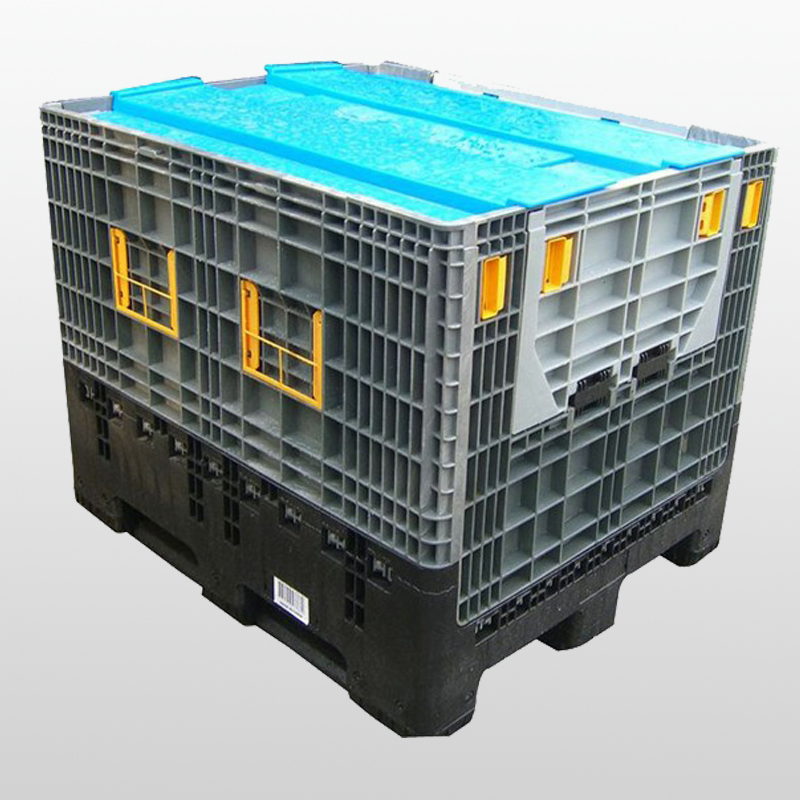 Foldable Pallet Container Bulk Plastic Storage Containers