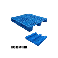 Stackable 3Runners Grid Deck Plastic Pallet