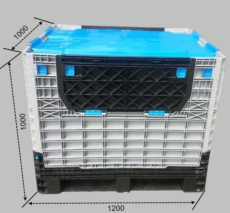 Plastic Pallet Foldable Containers for Warehouse