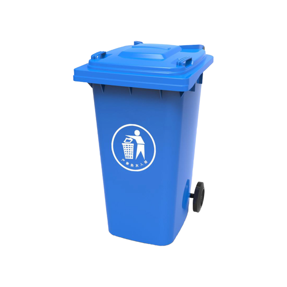 Outdoor Large Plastic Rubbish Bins Plastic Waste Bin 