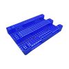 1200*800 Three Runners Single Faced Euro Storage Plastic Pallet