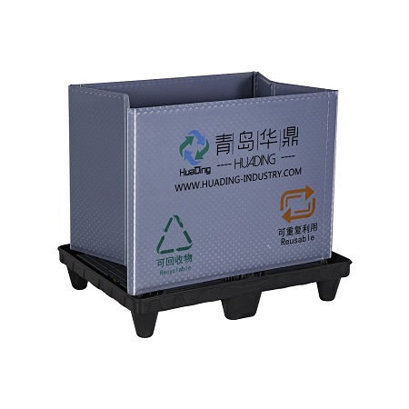 800*600 Folding Plastic Storage Sleeve Pallet Box