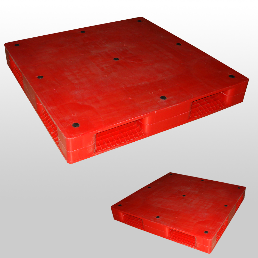 smooth double faced plastic pallet