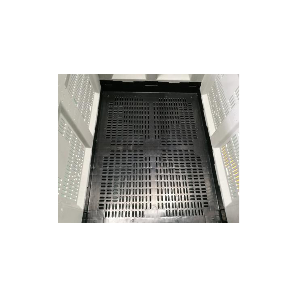 1200x1000x810mm Durable Turnover Mesh Foldable Plastic Pallet Containers
