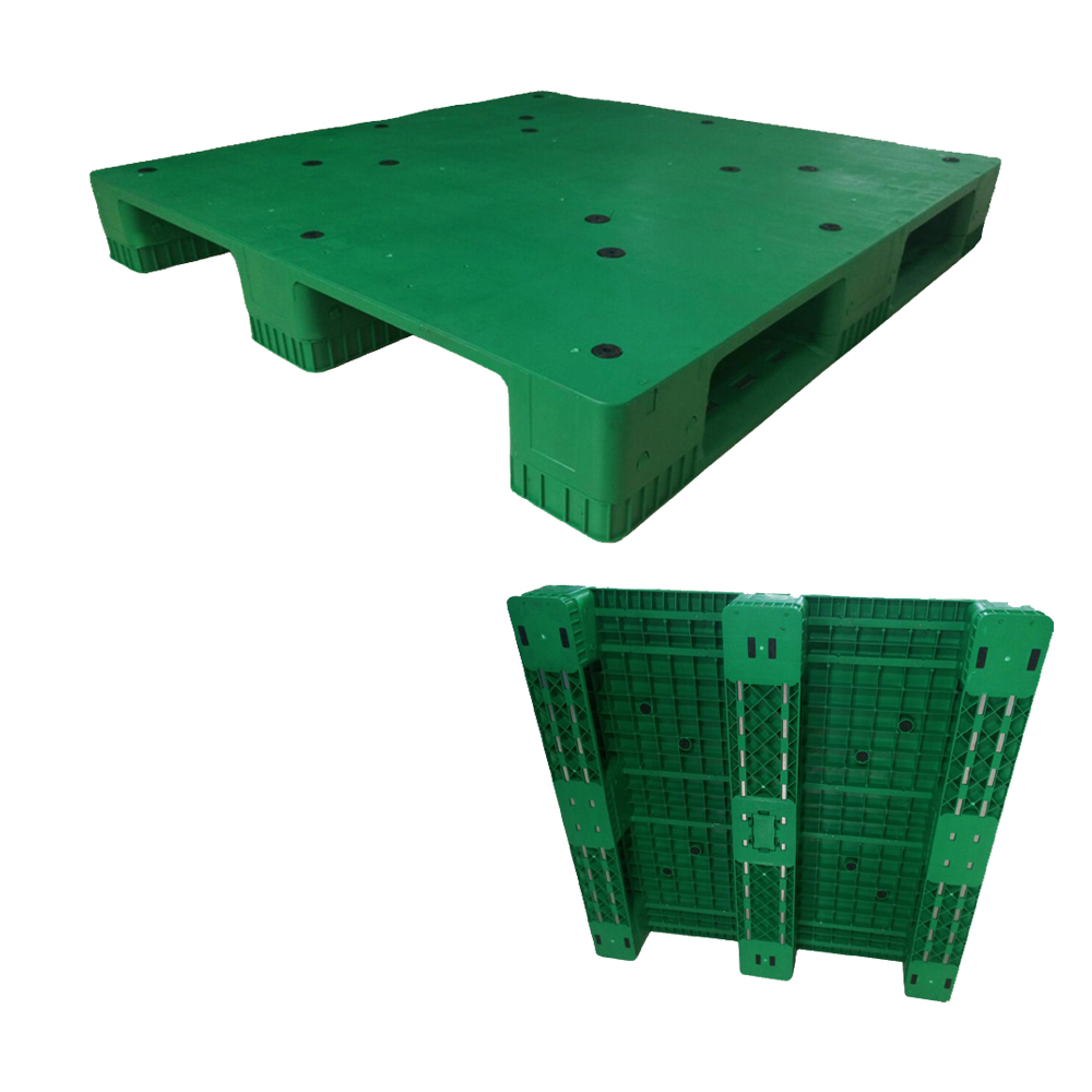 Industrial pallet with 3 runners, Plastic Pallets, EXPERT 1210-O3