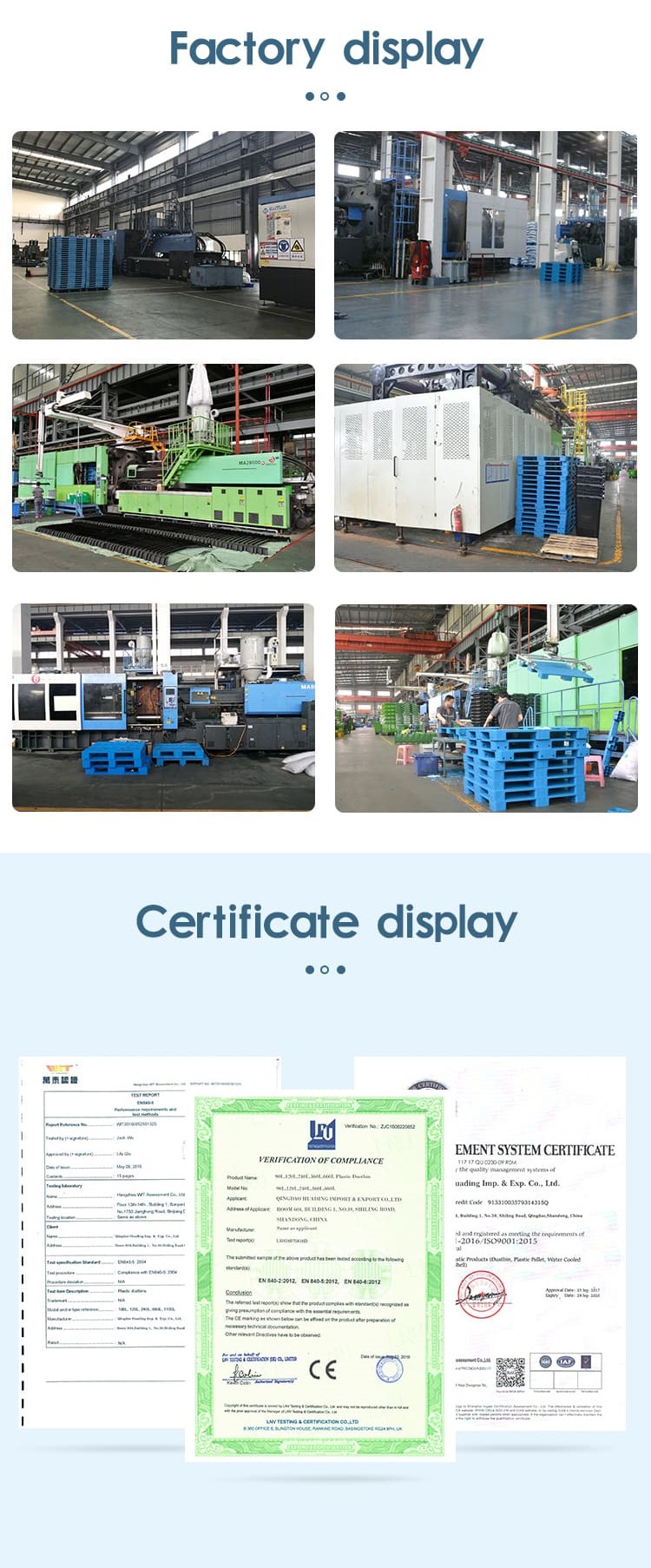 China plastic pallet manufacturers