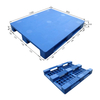 1200*800 Three Runners Closed Deck Durable Heavy Duty Plastic Pallets