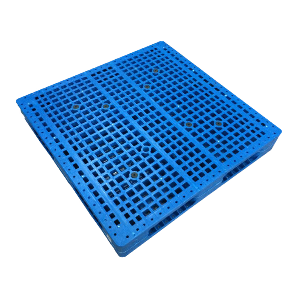 HDDFGWS1010A 1000 x 1000 Blue Plastic Pallets 4 Way for Sale