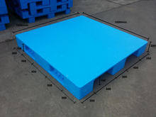 Extra Large Tall Flat Top Rackable Plastic Pallets