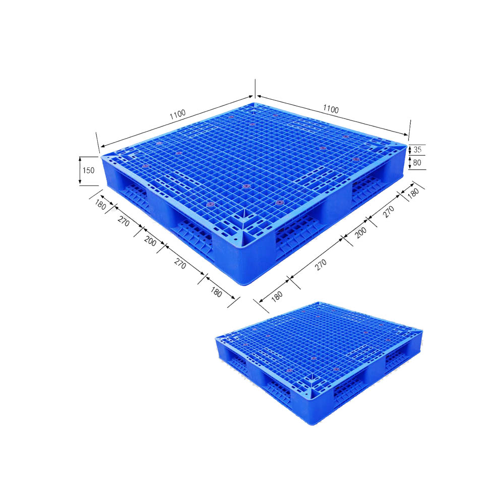 6runners Full Perimeter Stackable Blue Plastic Chep Pallets Buy