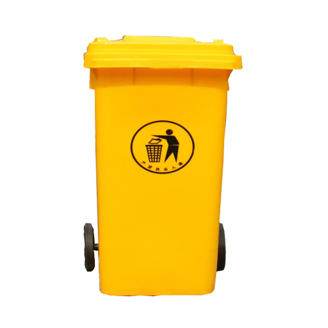 Outdoor Plastic 500L Trash Can With Wheels - Buy trash can, garbage can,  recycle bins Product on Chinese provider of commercial and industrial grade  plastic pallets and material handling containers for the