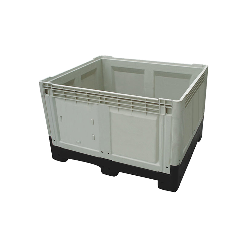 1200*1000*810 Closed Walls And Grid Bottom Reusable Storage Plastic Pallet Container