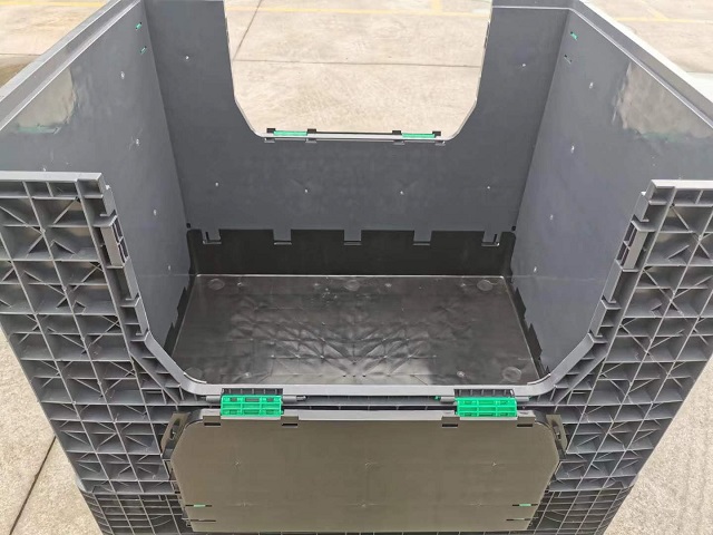 Reusable Large Reinforced Collapsible Euro Plastic Pallet Boxes