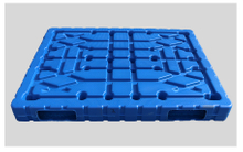 Strong Stackable Reversible HDPE Blow Molded Plastic Pallets