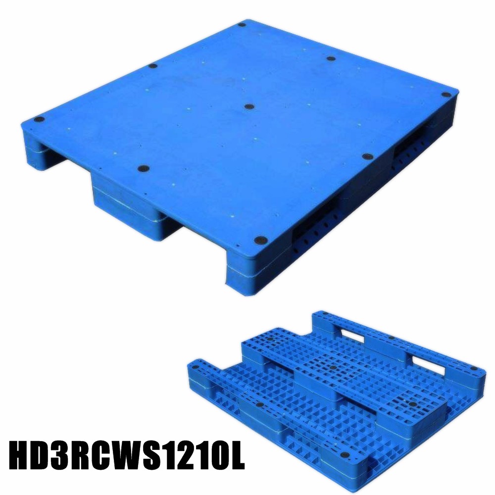 1200*1000 Three Runners Closed Deck New Export Plastic Pallets 