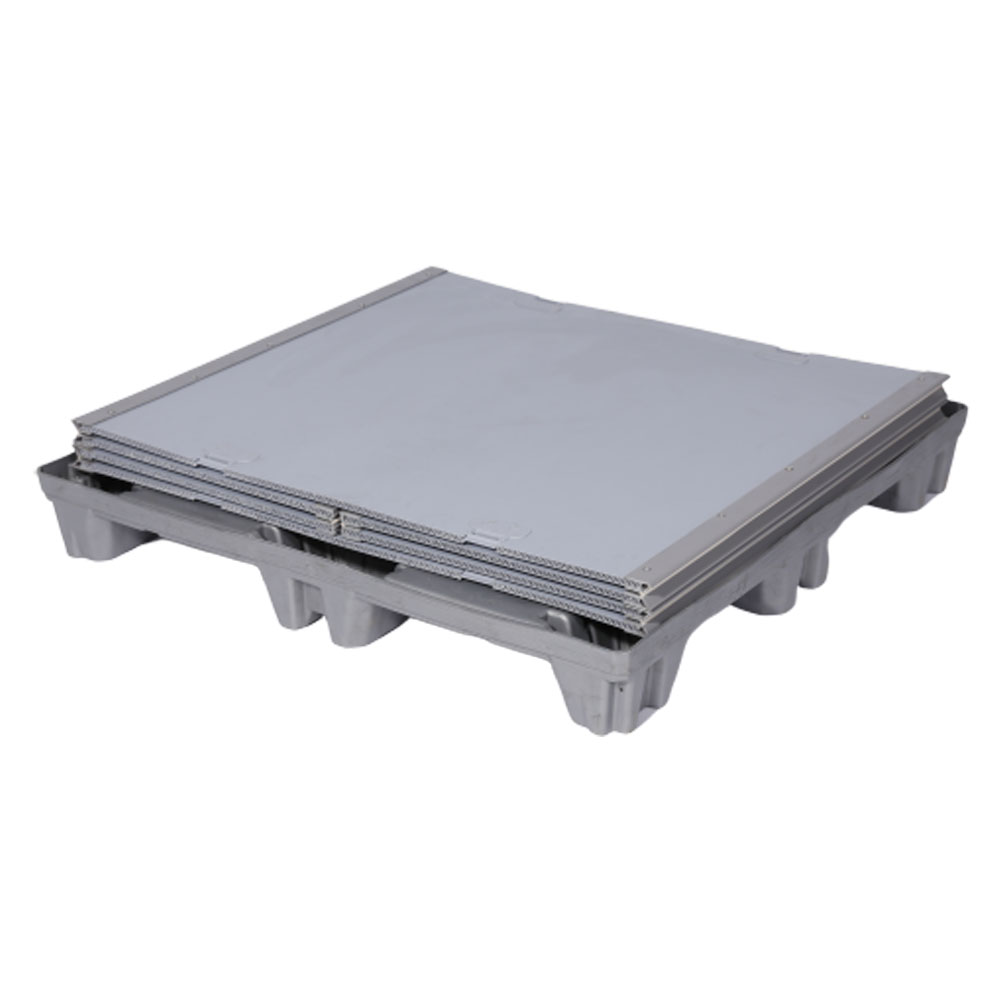 Heavy Duty Collapsible Plastic Pallet Sleeve Packaging Box