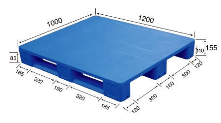 1210 plastic pallet