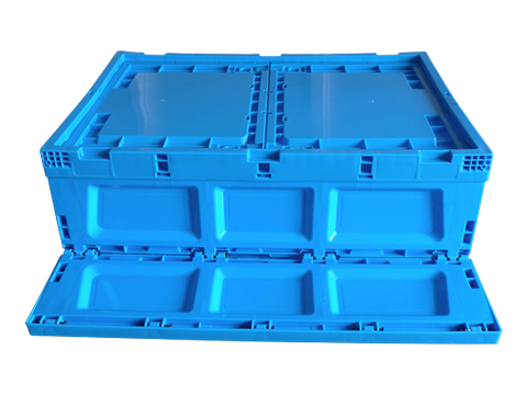Stackable plastic sleeves box