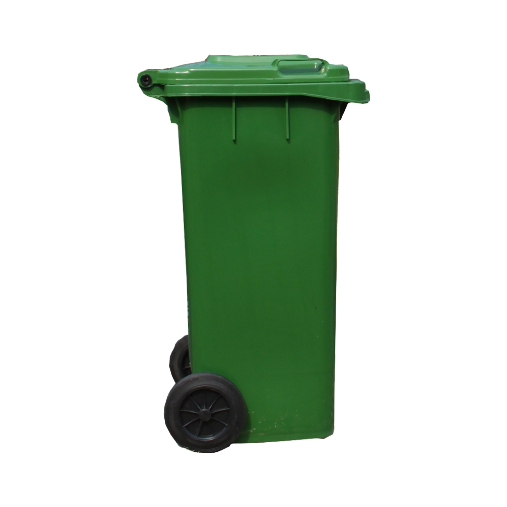 Small Outdoor Garbage Can with Lid Recycle Bin with Lid