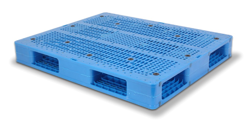 HDDFGWS1210A Export Industrial 4 Way Plastic Stacking Pallets 1200 x 1000