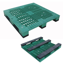 1200 x 1200 Green FDA Plastic Beverage Pallets for Automation