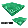 1200*1000 Full Perimeter Green Open Deck Hygienic Plastic Pallet