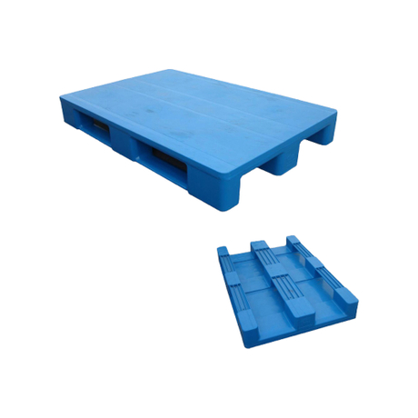 Buy Wholesale China Plastic Pallet Single Faced Euro Standard Size  1200*800*145 Heavy Duty Pallet For Transportation & Plastic Pallets at USD  5.76