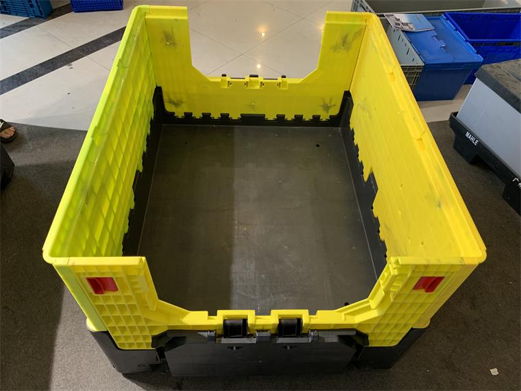 Reusable Plastic Pallets And Crates Reinforcing Rib Box Plastic Storage for Storage