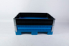 1200 x 1000 Customized Collapsible Plastic Pallet Collars Storage Box