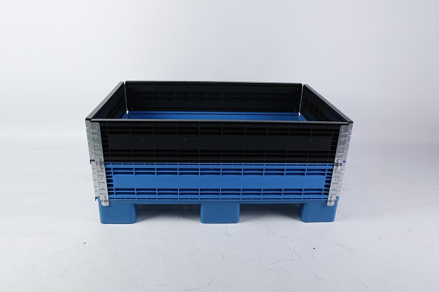 1200 x 1000 Customized Collapsible Plastic Pallet Collars Storage Box