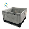 Foldable Plastic Pallet Box Container with Lid