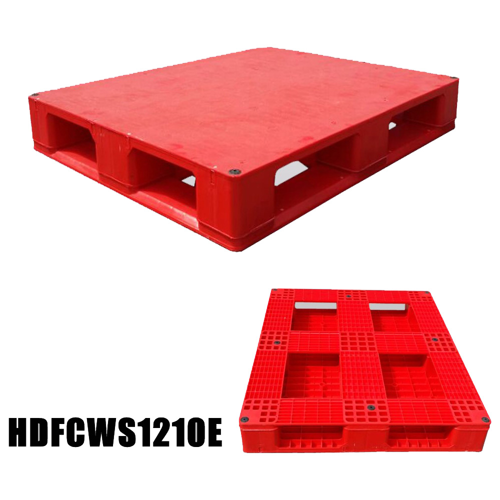 1200*1000 Full Perimeter Bottom And Open Deck Plastic Pallets 