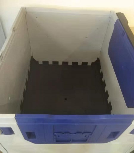 Hygienic Plastic Collapsible Pallet Box for Fresh Packaging