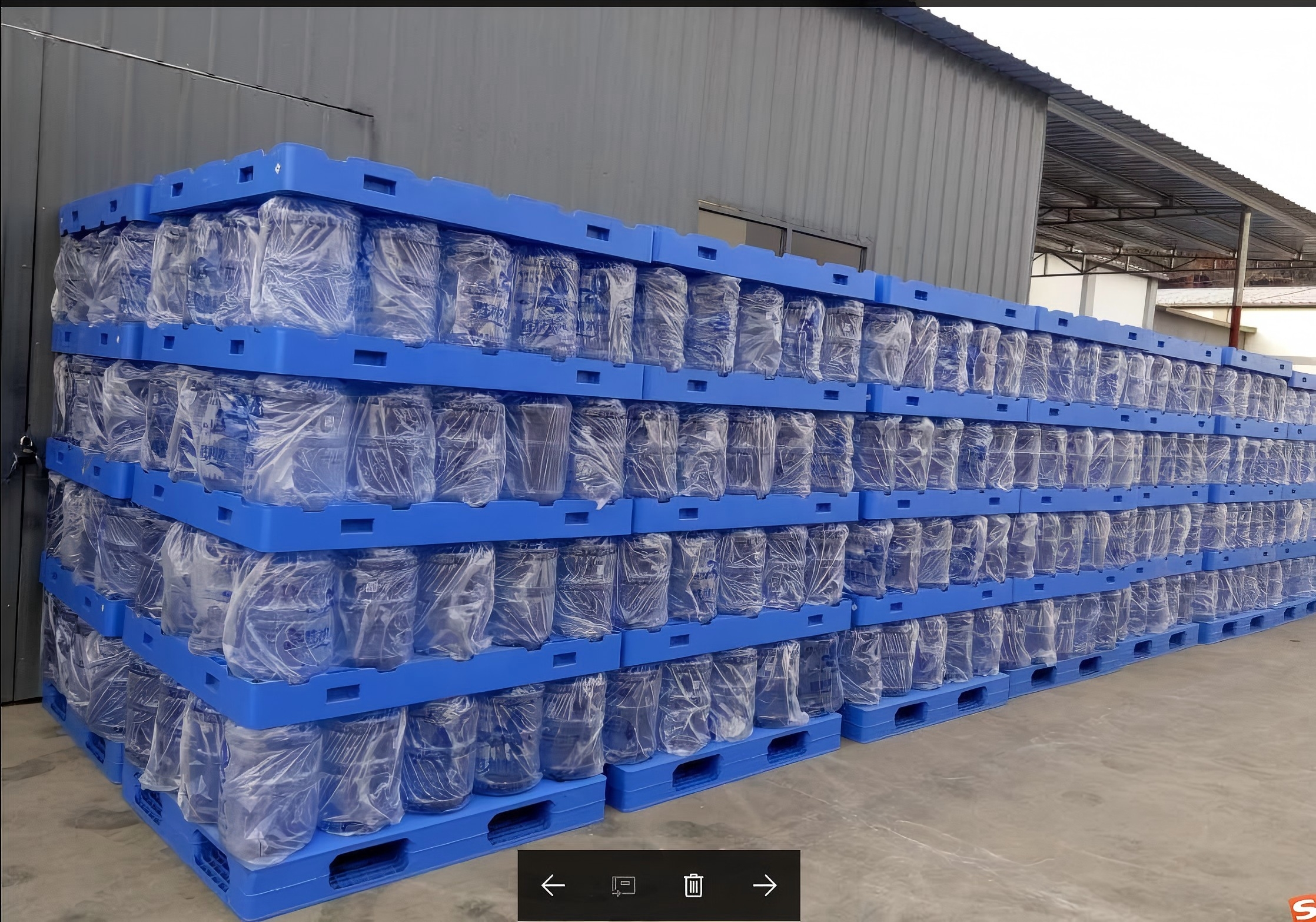 Longshenghe-5-Gallon-Water-Bottle-Rack-Plastic-Pallet