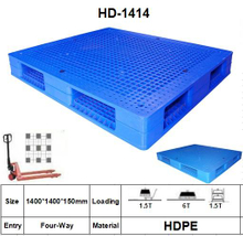Plastic Pallet with Double-Faced Grid Euro Plastic Pallet