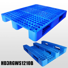 1200*1000*155 mm Industry plastic pallet with 3 runners and mess deck