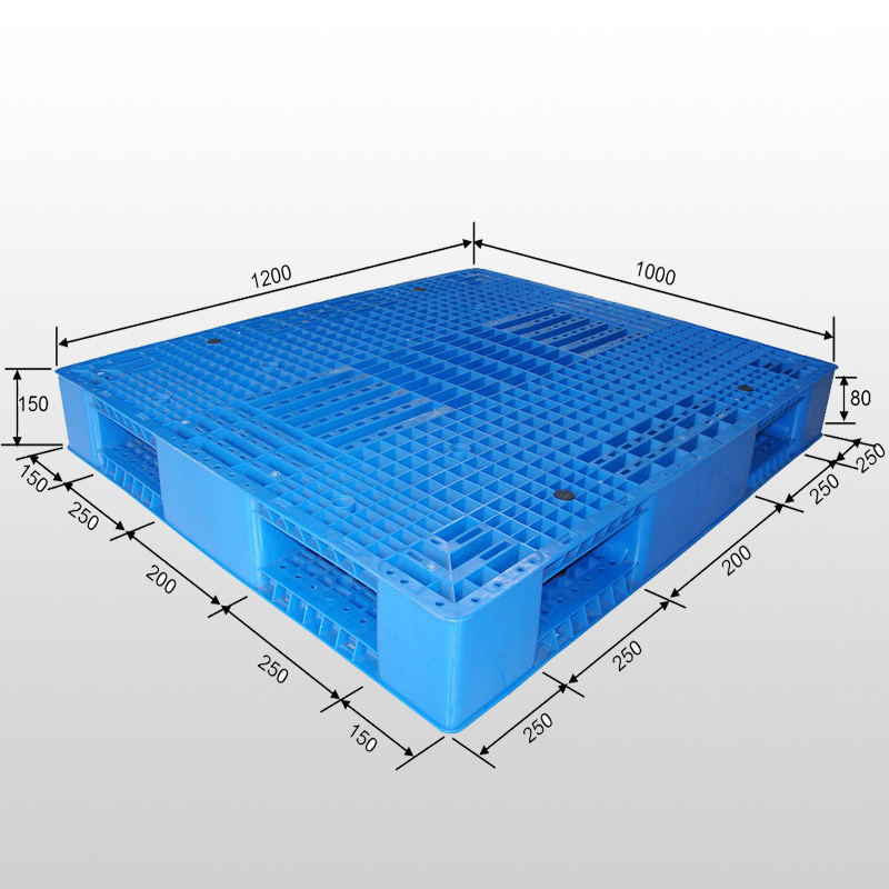 Double Faced Stackable Plastic Pallet Recycled Plastic Pallets for Sale ...