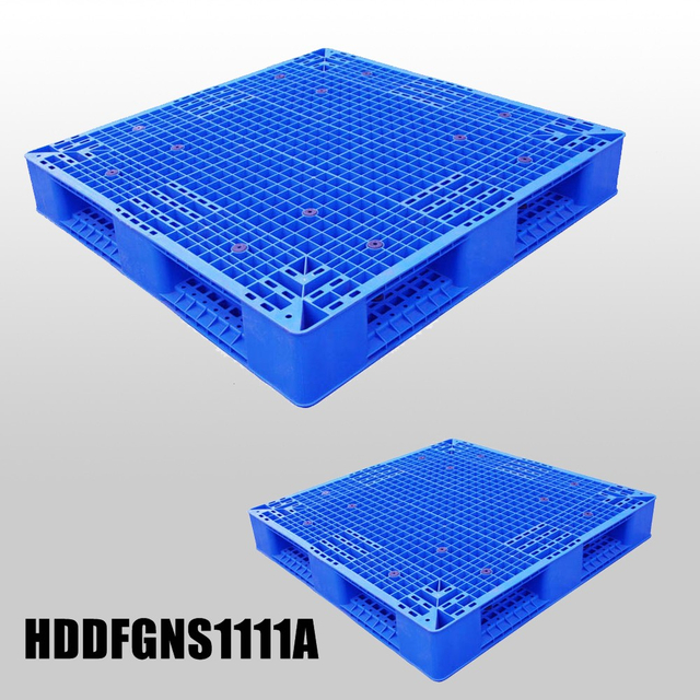  1100 X 1100 Heavy Duty Double Stacked Mesh Plastic Pallets