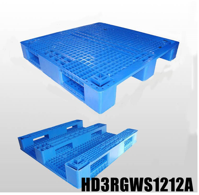 48 x 48 Strong Heavy Duty Rackable Plastic Warehouse Pallets