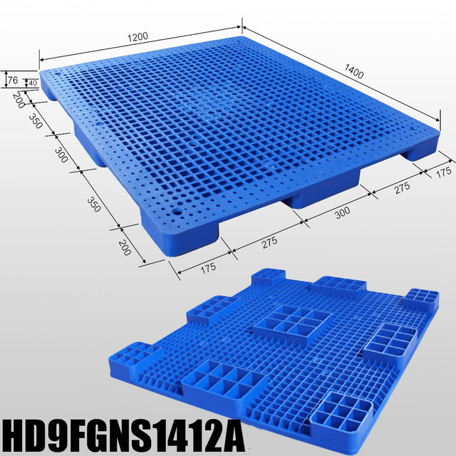 Large Lightweight Plastic Floor Pallets for Basement Storage