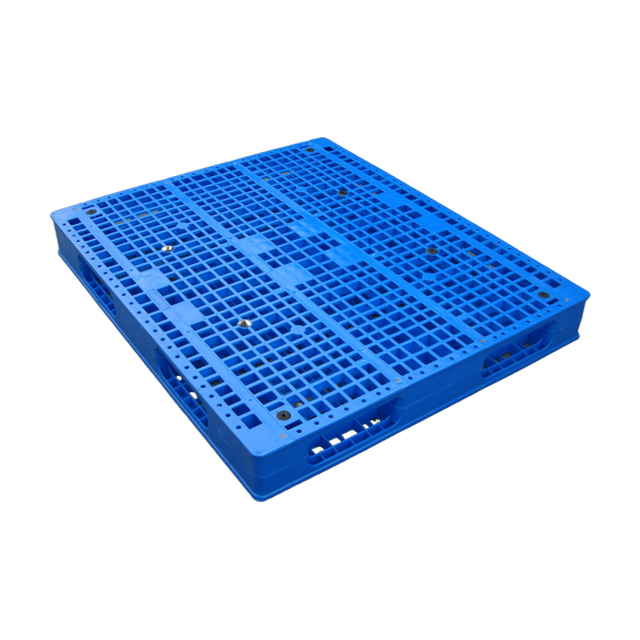 Blue Stackable Open Deck Plastic Pallet 1300 x 1100