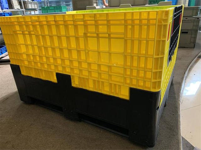 Collapsible Plastic Pallet Box for Racking